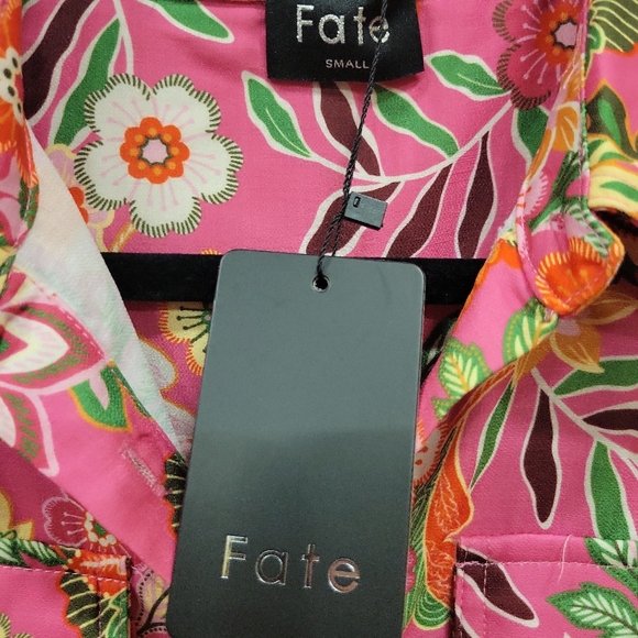 Pink Floral Romper - Picture 7 of 7